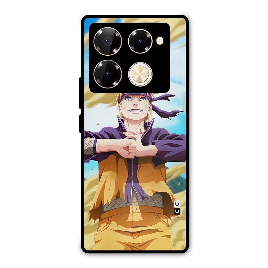 Ready Naruto Metal Back Case for Infinix Note 40 Pro