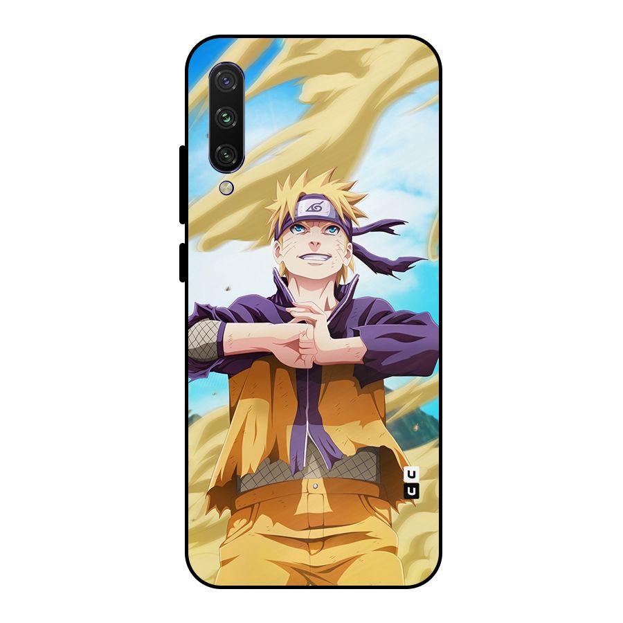 Ready Naruto Metal Back Case for Mi A3