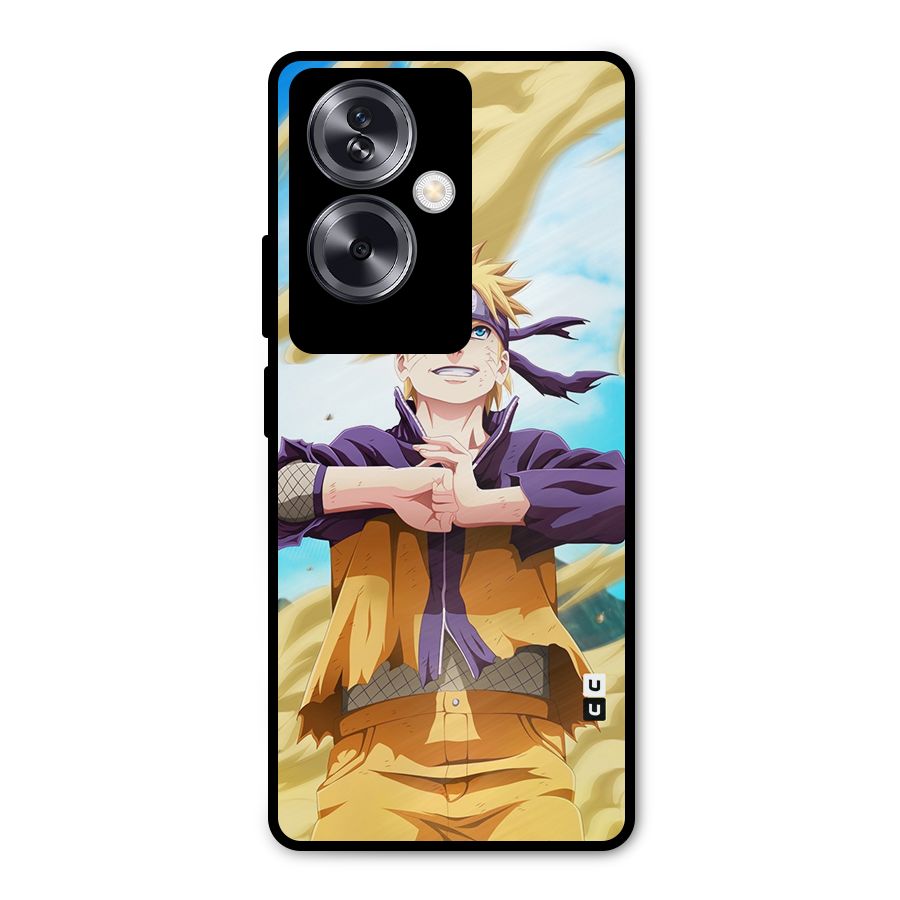 Ready Naruto Metal Back Case for Oppo A79 5G