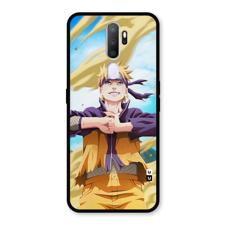 Ready Naruto Metal Back Case for Oppo A9 (2020)