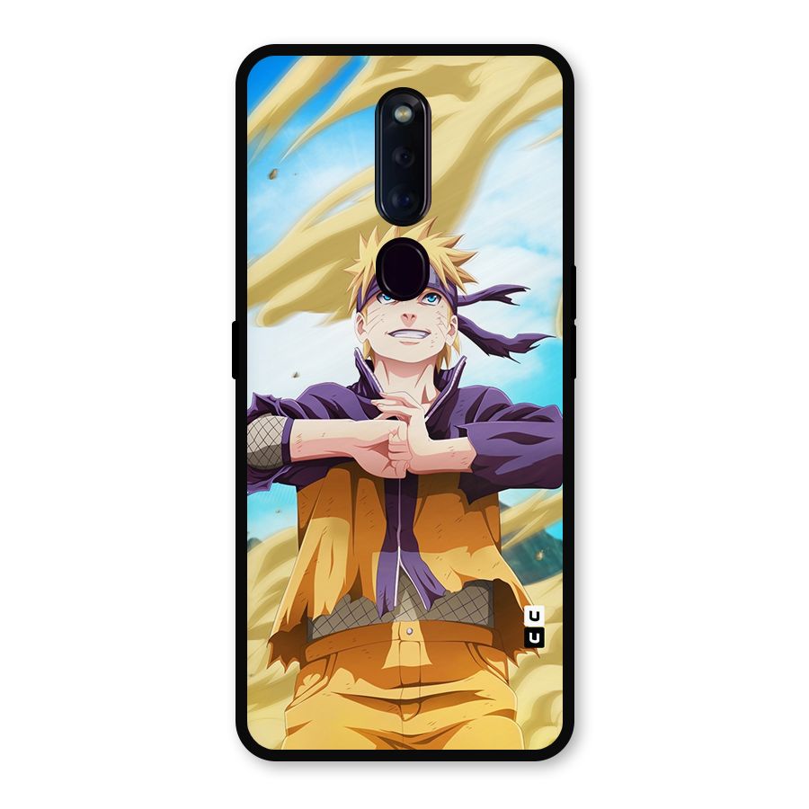 Ready Naruto Metal Back Case for Oppo F11 Pro