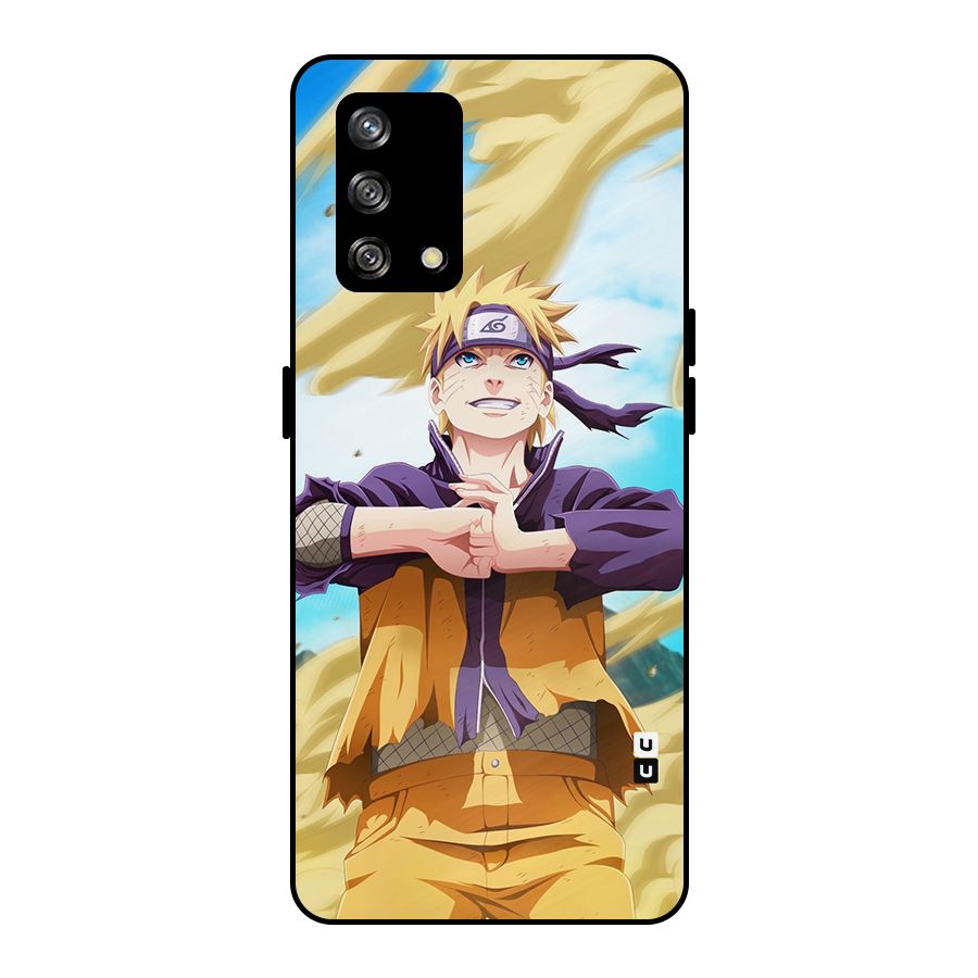 Ready Naruto Metal Back Case for Oppo F19