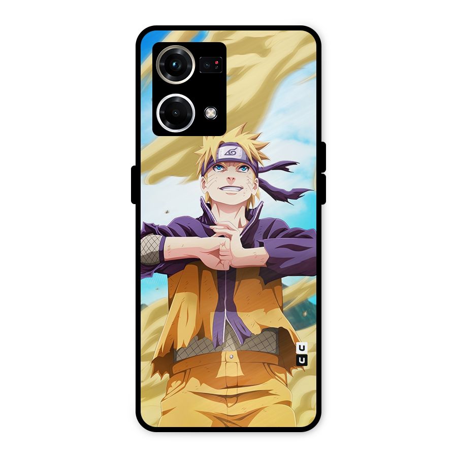Ready Naruto Metal Back Case for Oppo F21 Pro 4G