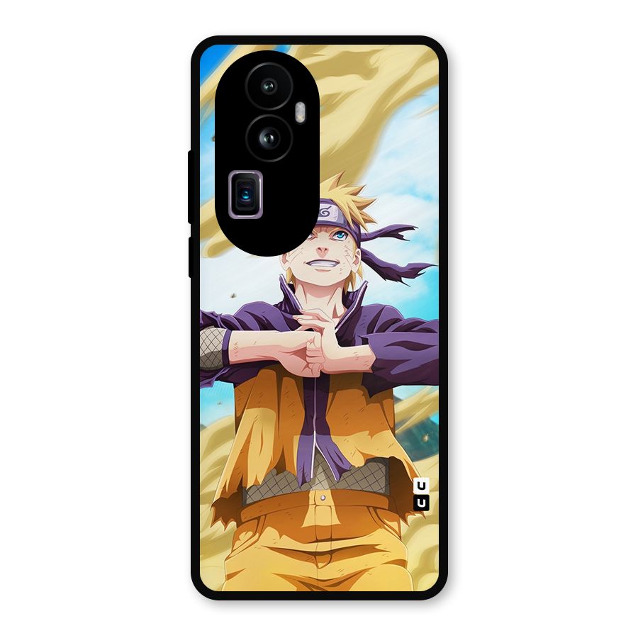 Ready Naruto Metal Back Case for Oppo Reno10 Pro Plus