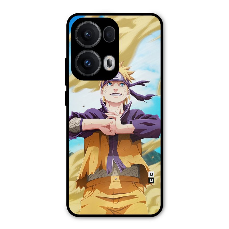 Ready Naruto Metal Back Case for Oppo Reno13 Pro