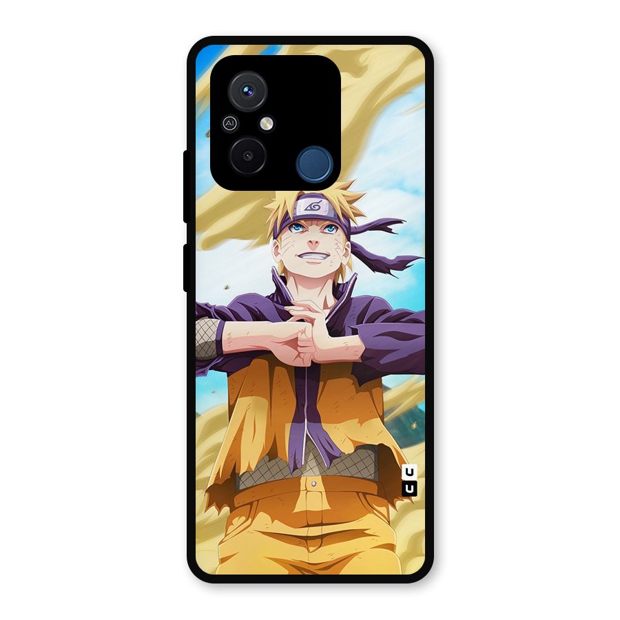 Ready Naruto Metal Back Case for Poco C55