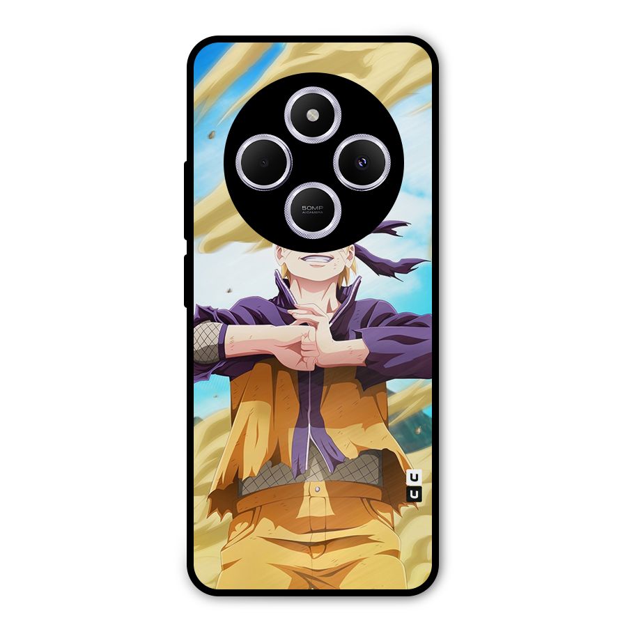 Ready Naruto Metal Back Case for Poco C75 5G