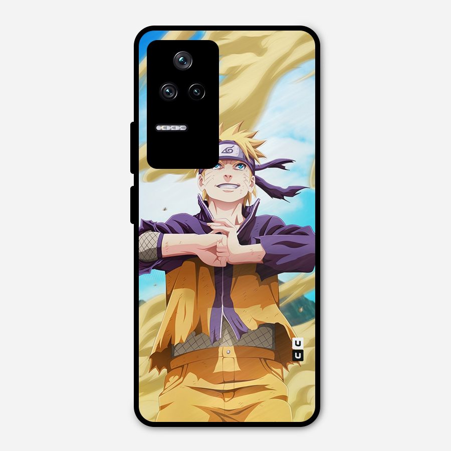 Ready Naruto Metal Back Case for Poco F4 5G