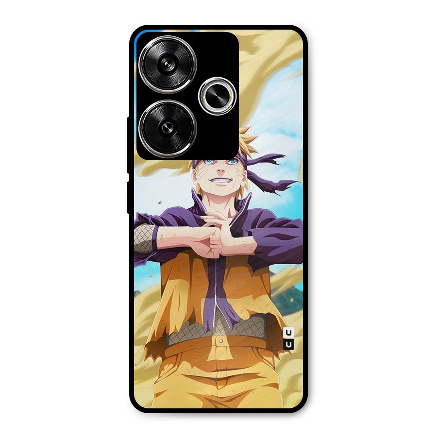 Ready Naruto Metal Back Case for Poco F6