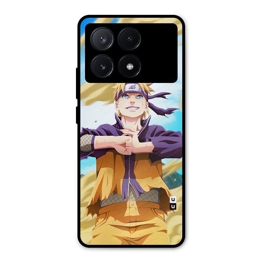 Ready Naruto Metal Back Case for Poco X6 Pro