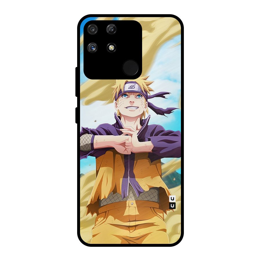 Ready Naruto Metal Back Case for Realme Narzo 50A
