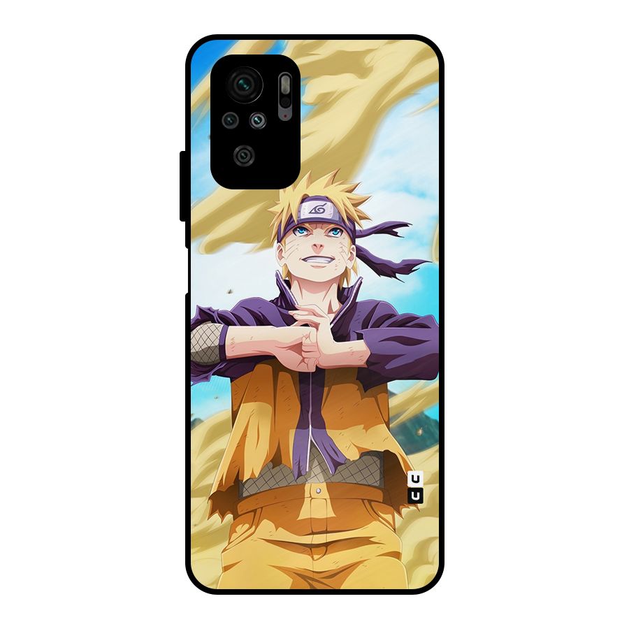 Ready Naruto Metal Back Case for Redmi Note 10S