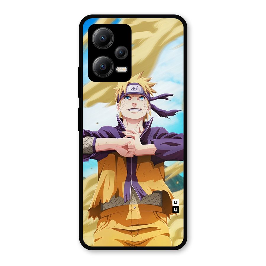 Ready Naruto Metal Back Case for Redmi Note 12 5G