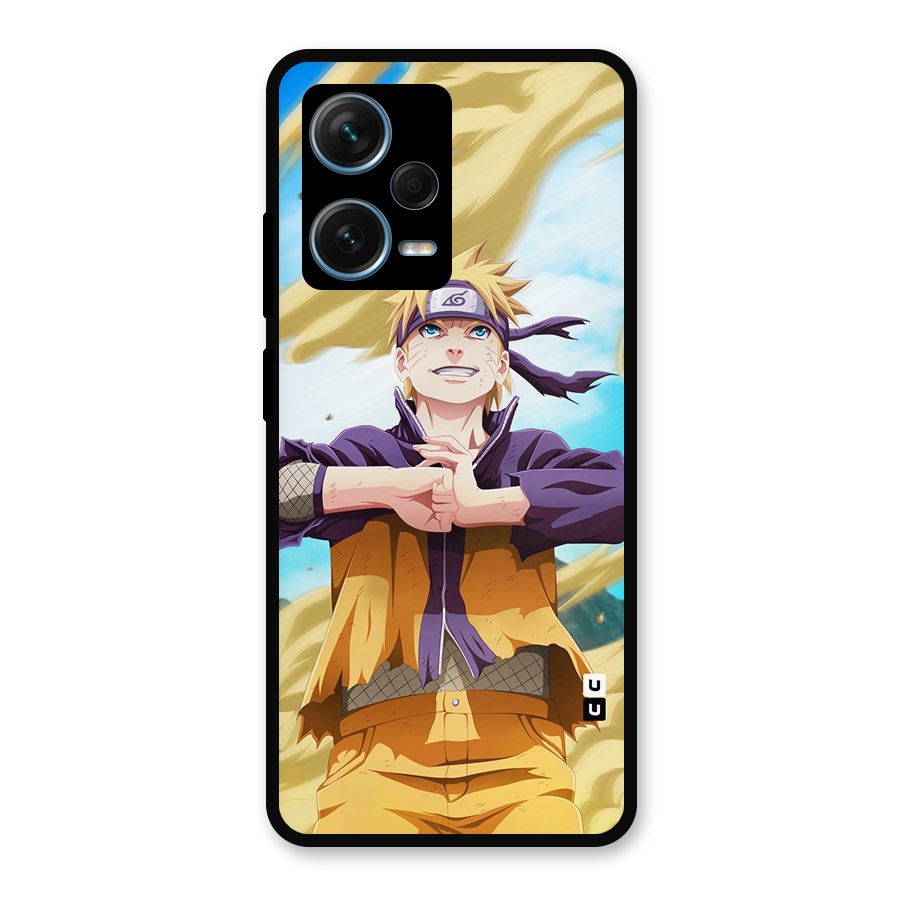 Ready Naruto Metal Back Case for Redmi Note 12 Pro Plus 5G