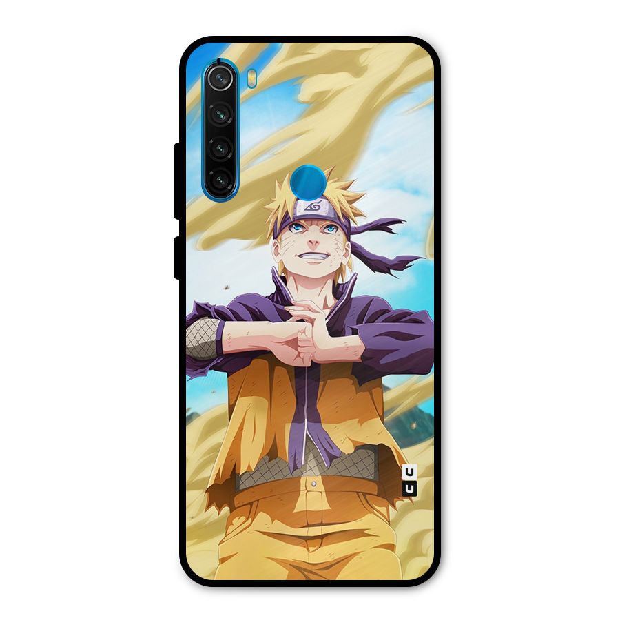 Ready Naruto Metal Back Case for Redmi Note 8