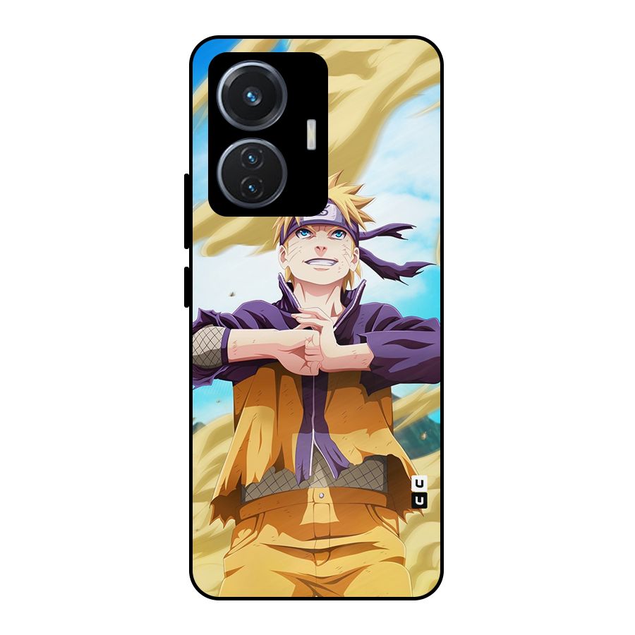 Ready Naruto Metal Back Case for Vivo T1 44W