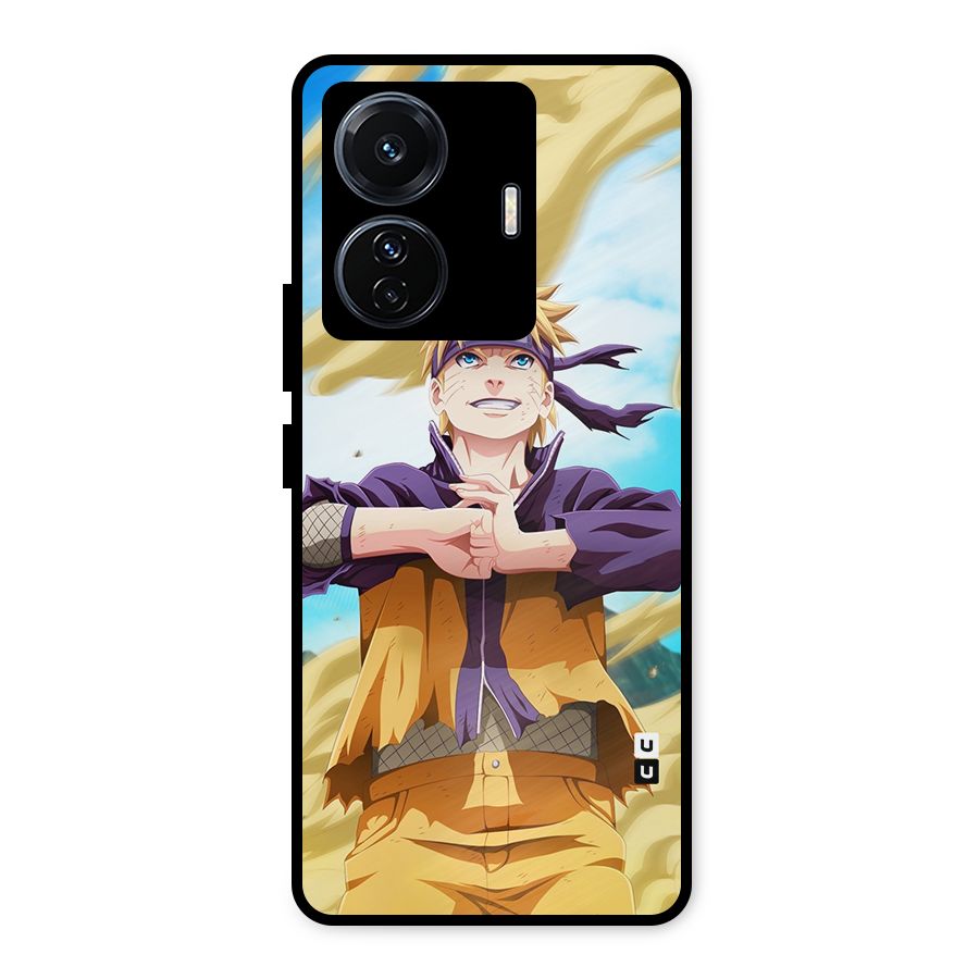Ready Naruto Metal Back Case for Vivo T1 Pro