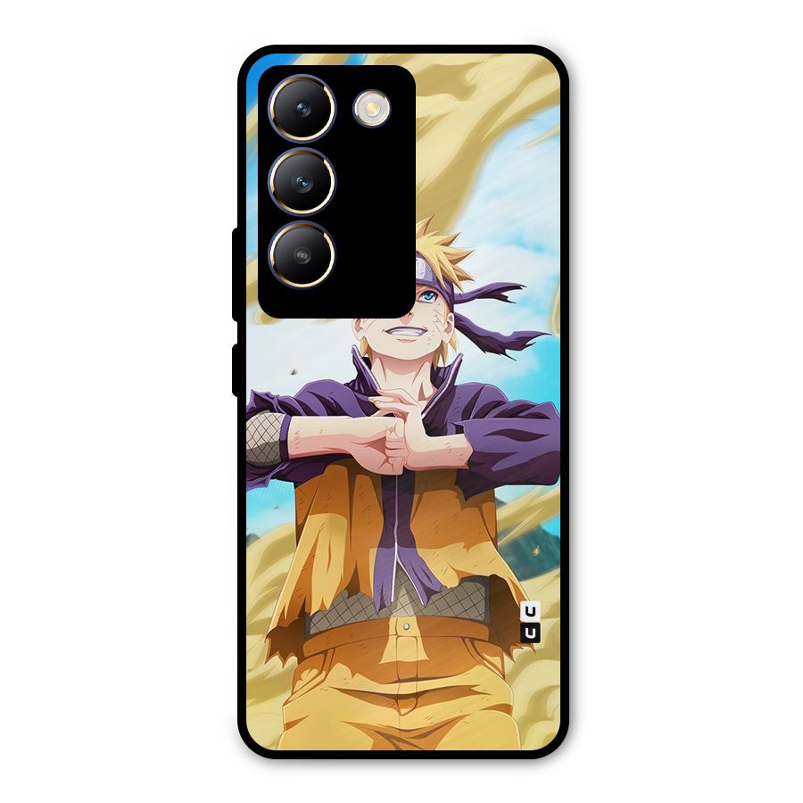 Ready Naruto Metal Back Case for Vivo T3 5G