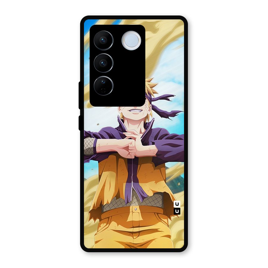 Ready Naruto Metal Back Case for Vivo V27
