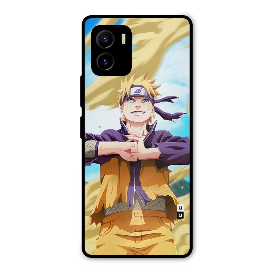 Ready Naruto Metal Back Case for Vivo Y15s