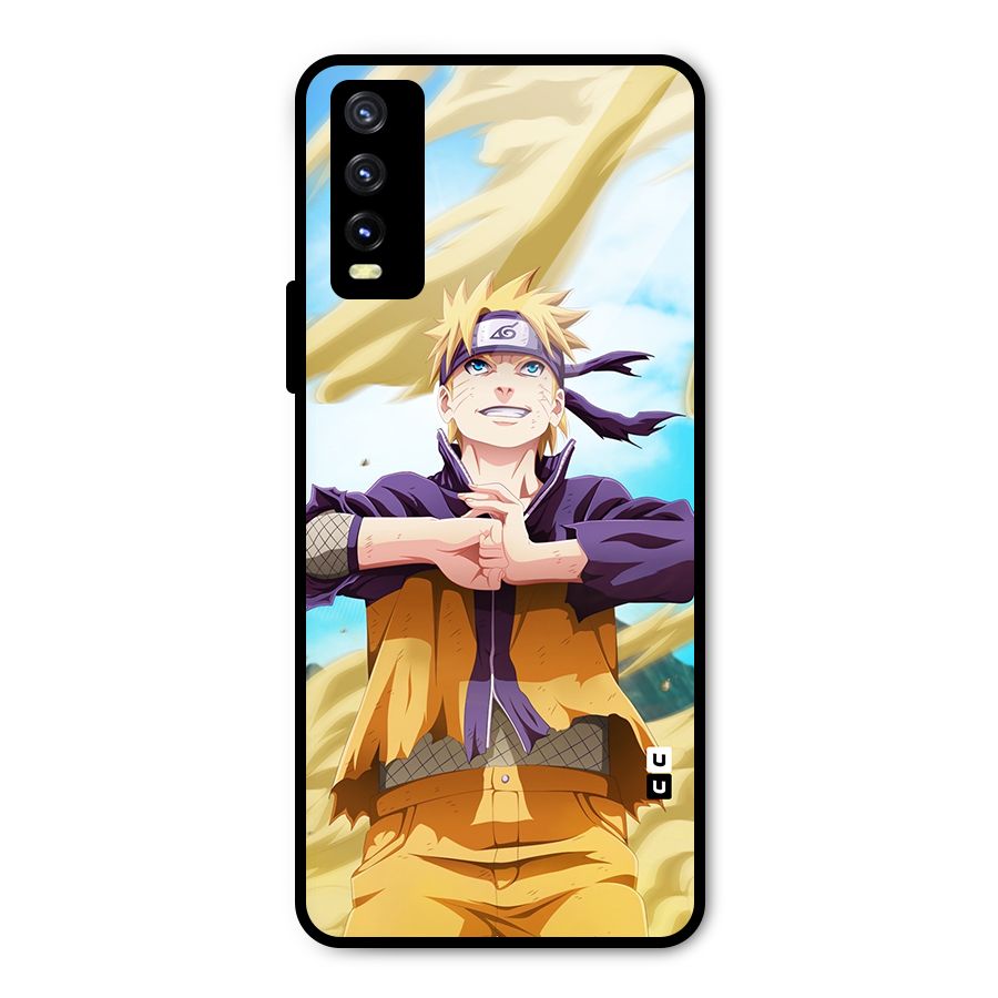 Ready Naruto Metal Back Case for Vivo Y20g