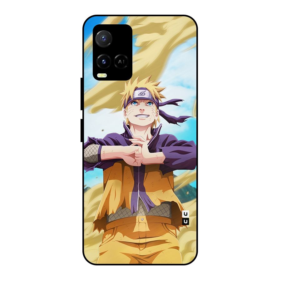 Ready Naruto Metal Back Case for Vivo Y21A