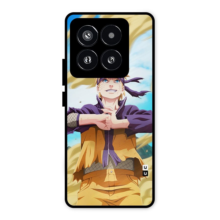 Ready Naruto Metal Back Case for Xiaomi 14 Pro
