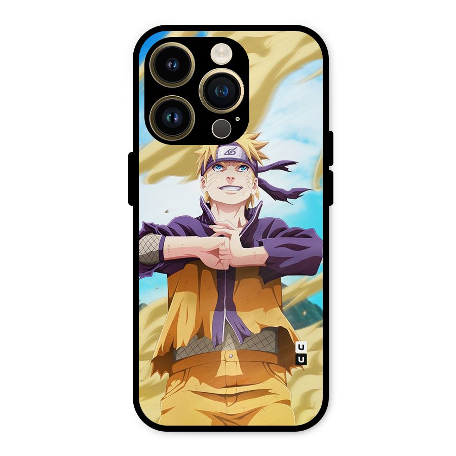 Ready Naruto Metal Back Case for iPhone 14 Pro
