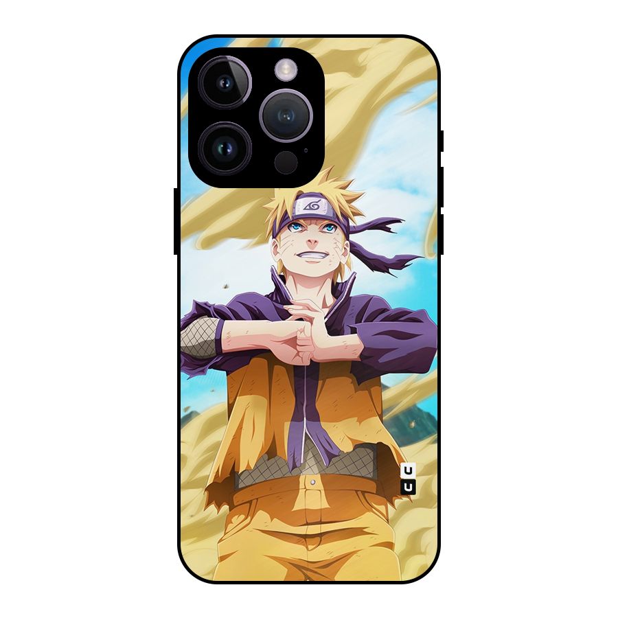 Ready Naruto Metal Back Case for iPhone 14 Pro Max