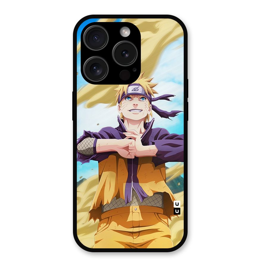 Ready Naruto Metal Back Case for iPhone 15 Pro