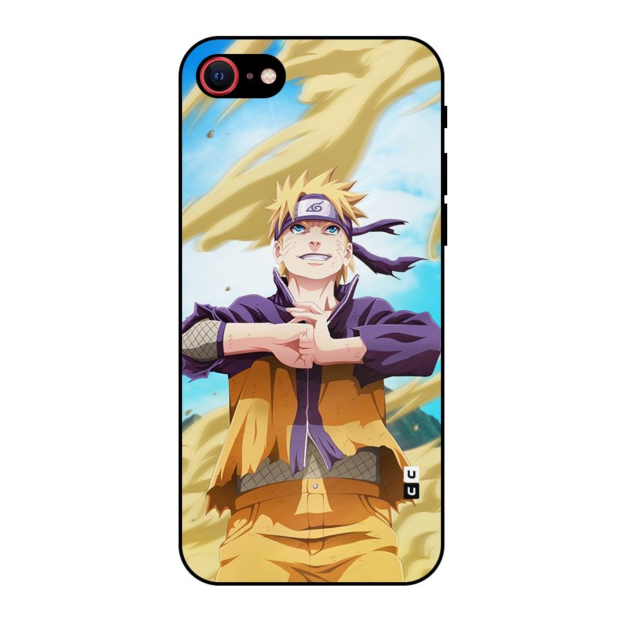 Ready Naruto Metal Back Case for iPhone 8