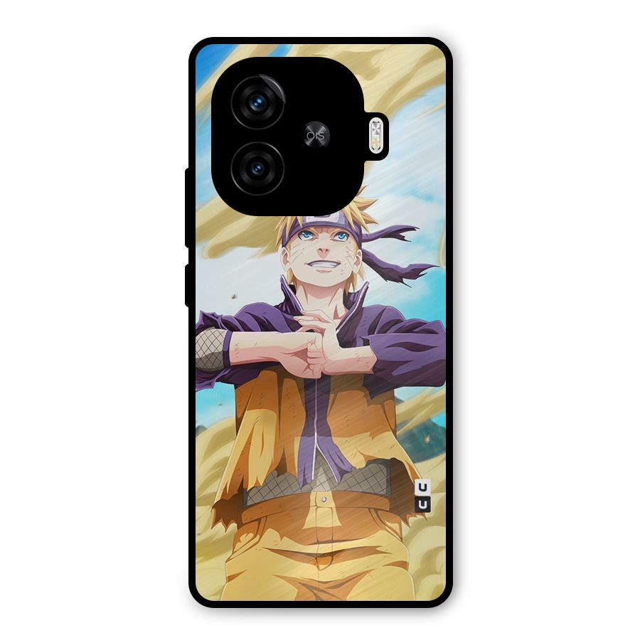 Ready Naruto Metal Back Case for iQOO Z9 Turbo