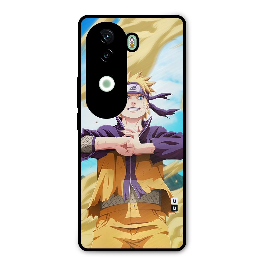 Ready Naruto Metal Back Case for iQOO Z9s