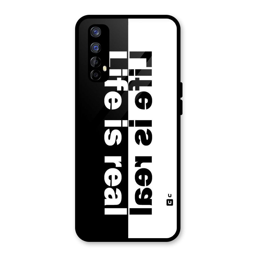 Real Life Glass Back Case for Realme Narzo 20 Pro