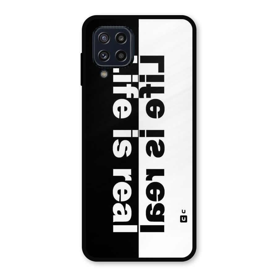 Real Life Metal Back Case for Galaxy M32