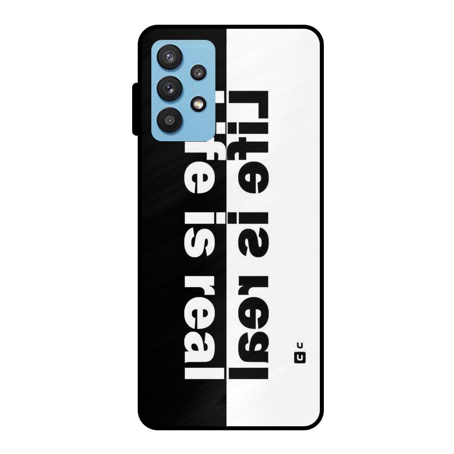 Real Life Metal Back Case for Galaxy M32 5G