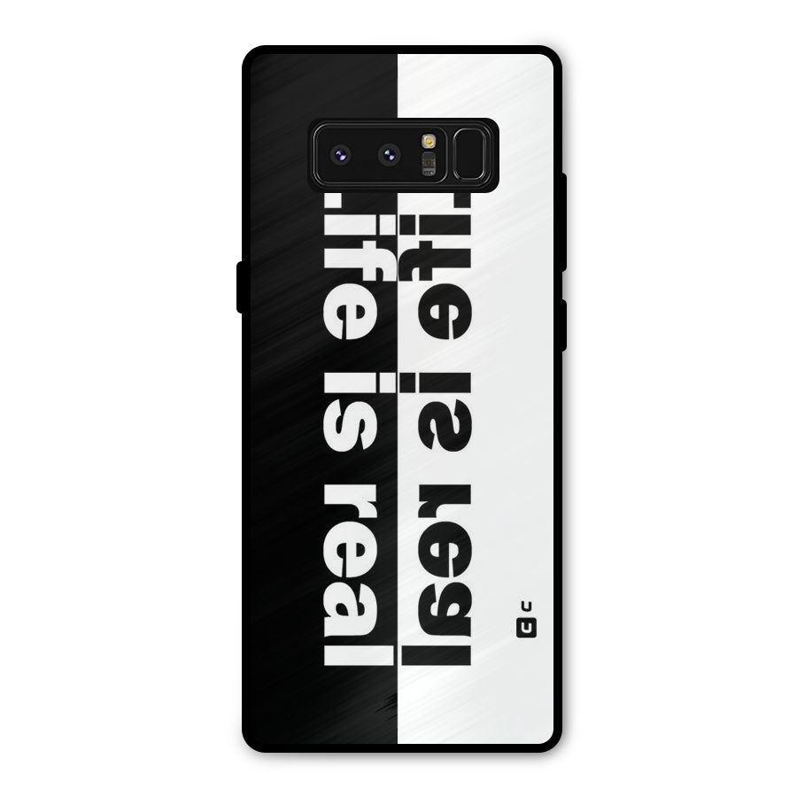 Real Life Metal Back Case for Galaxy Note 8