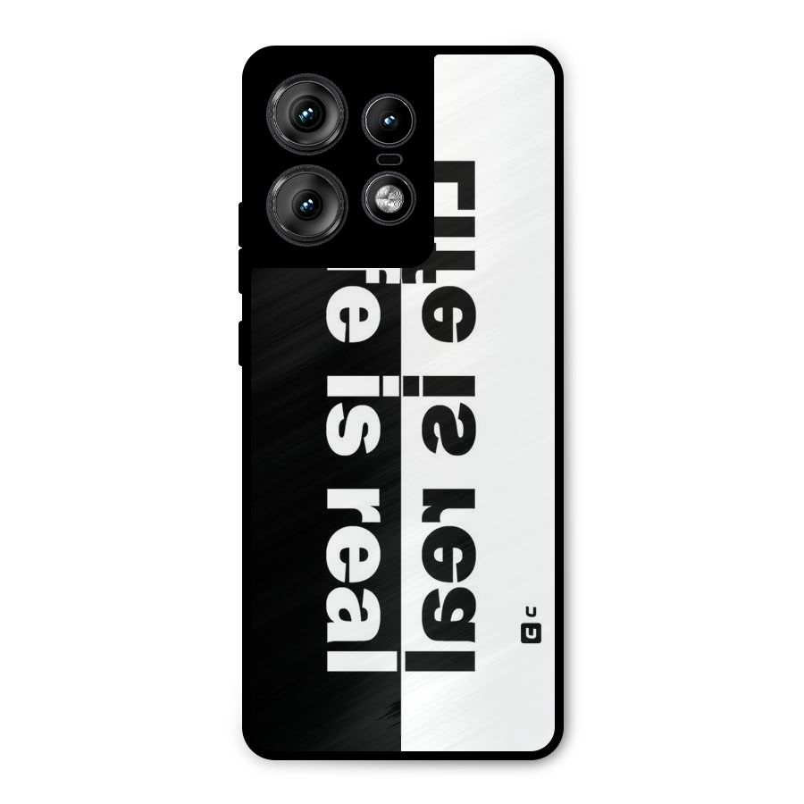 Real Life Metal Back Case for Motorola Edge 50 Pro