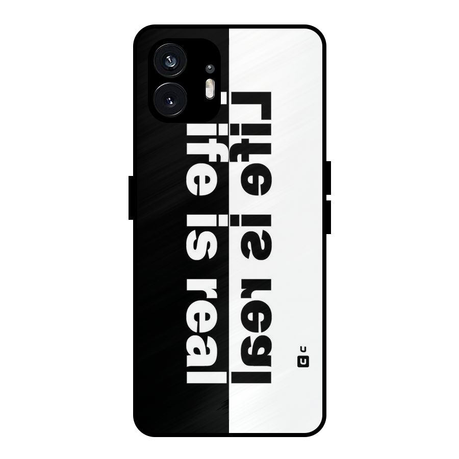 Real Life Metal Back Case for Nothing Phone 2