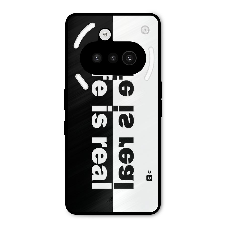 Real Life Metal Back Case for Nothing Phone 3a