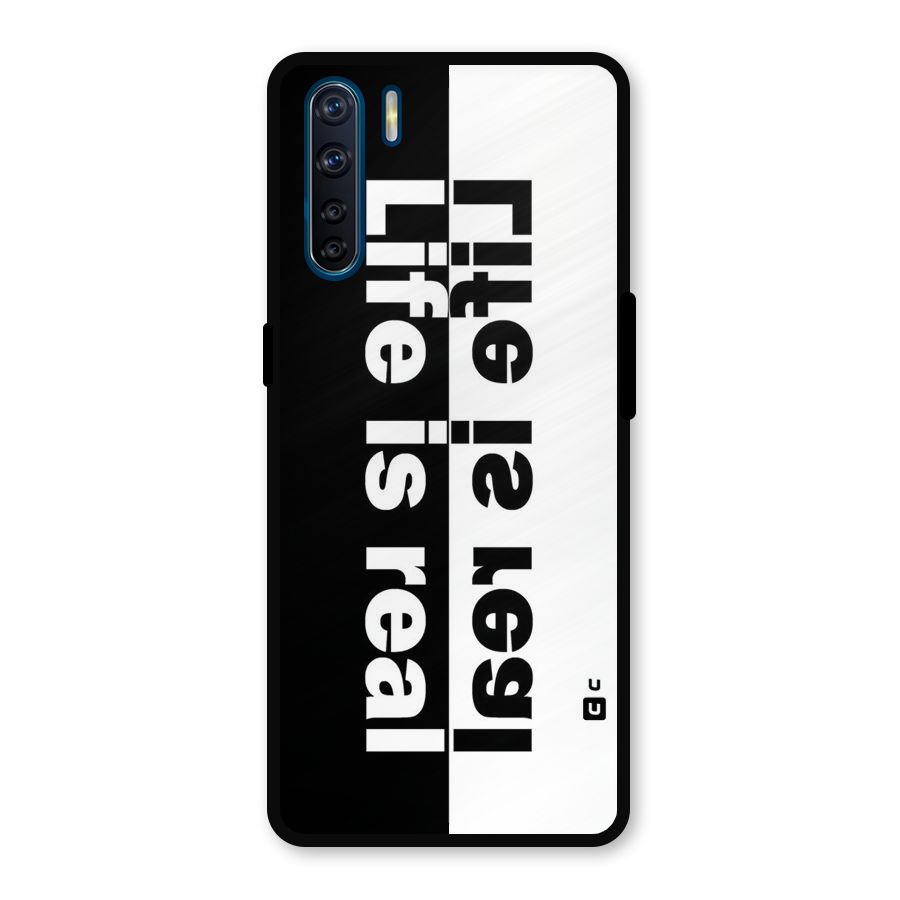 Real Life Metal Back Case for Oppo F15
