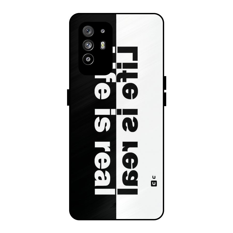 Real Life Metal Back Case for Oppo F19 Pro Plus 5G