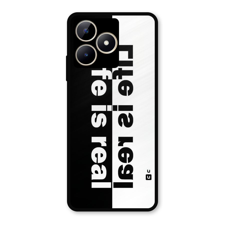 Real Life Metal Back Case for Realme C53