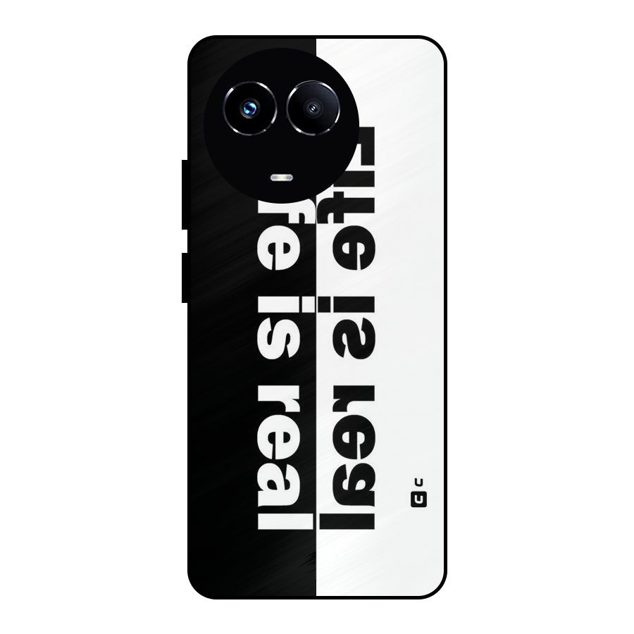 Real Life Metal Back Case for Realme Narzo 60X