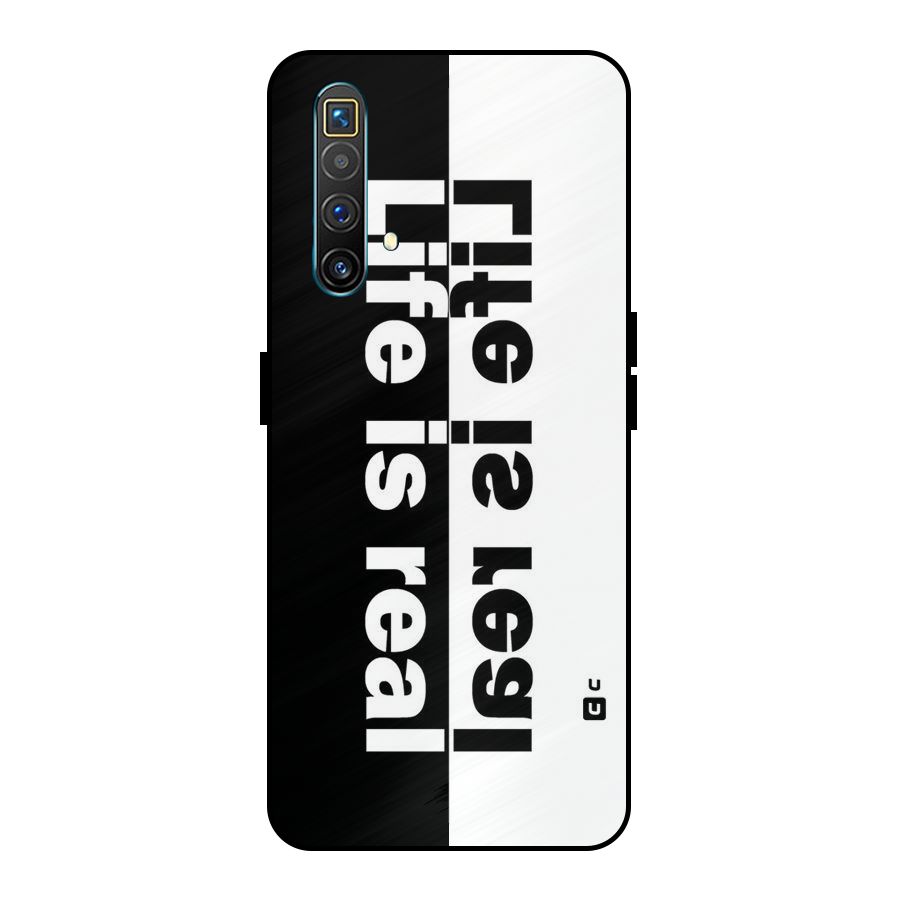 Real Life Metal Back Case for Realme X3