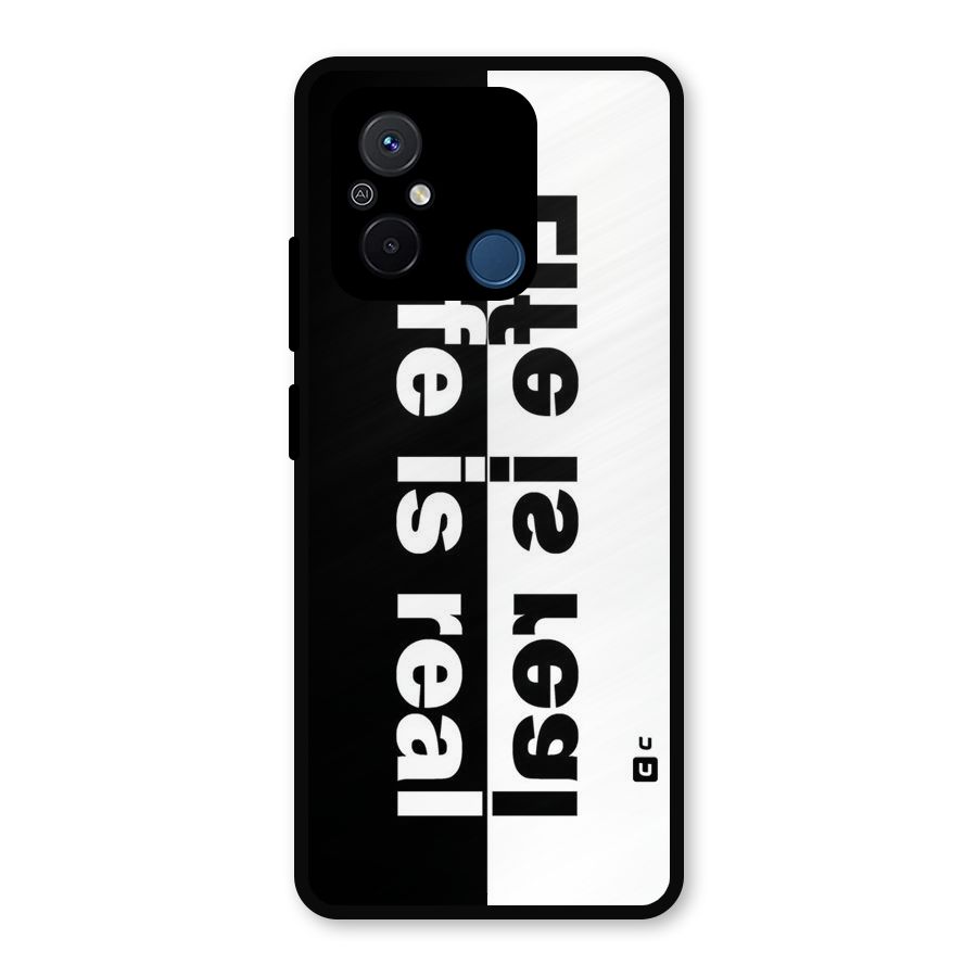 Real Life Metal Back Case for Redmi 12C