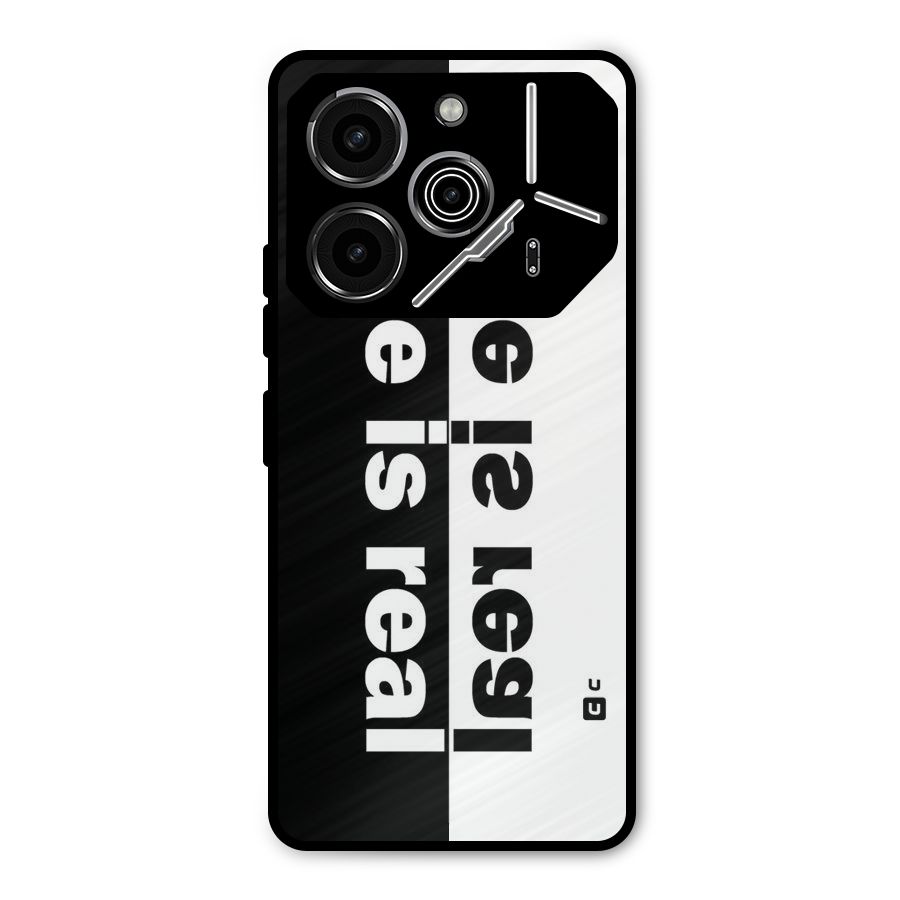 Real Life Metal Back Case for Tecno Pova 6 Pro