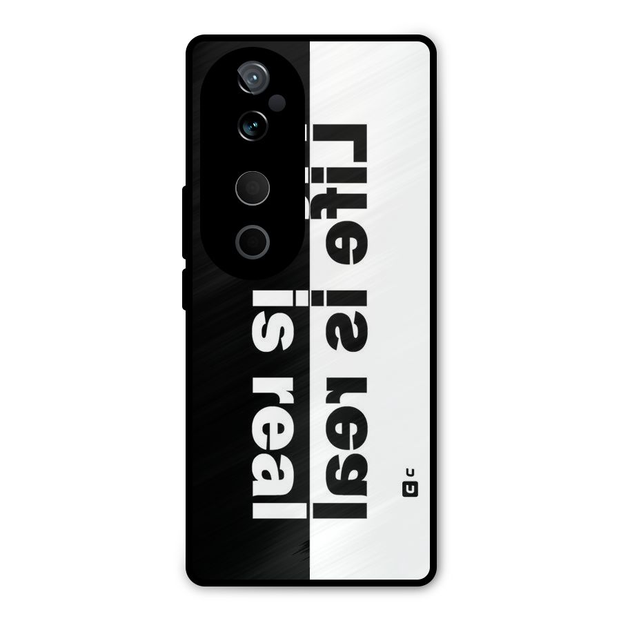 Real Life Metal Back Case for Vivo T3 Ultra