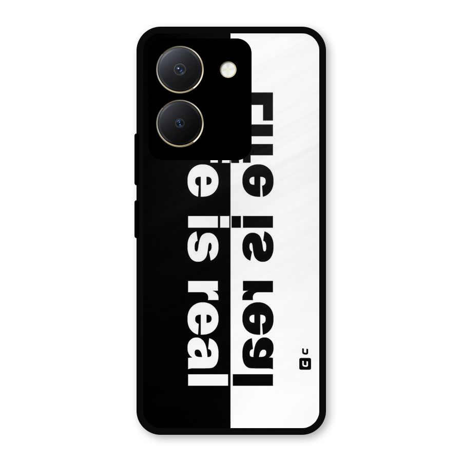 Real Life Metal Back Case for Vivo Y36