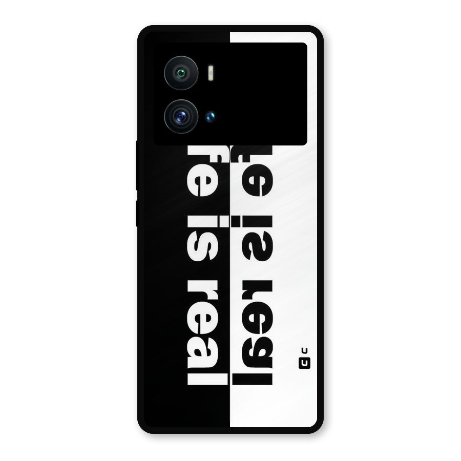 Real Life Metal Back Case for iQOO 9 Pro
